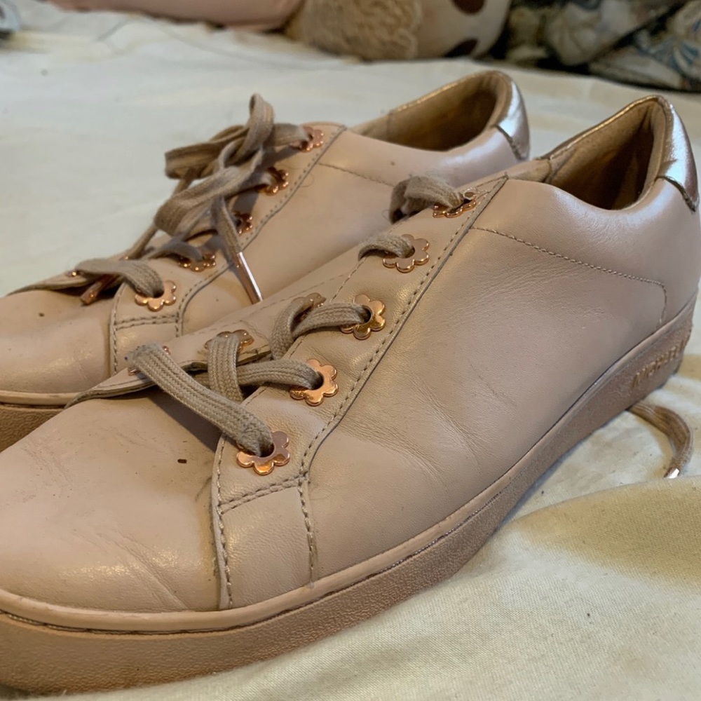 Pink Michael Kors sneakers
